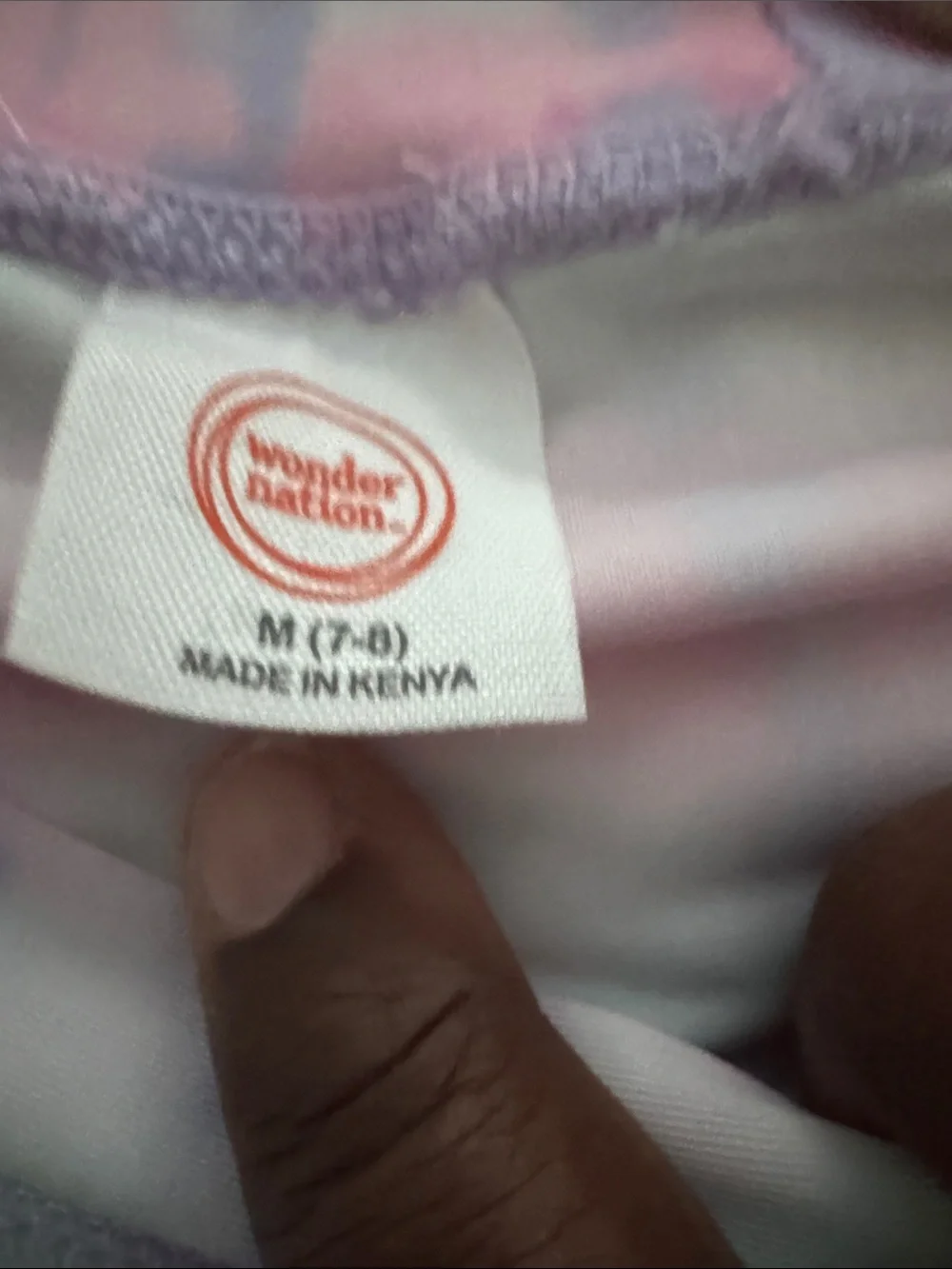 wonder nation Pink & Mint Tie-Dye Long Sleeve Rashguard